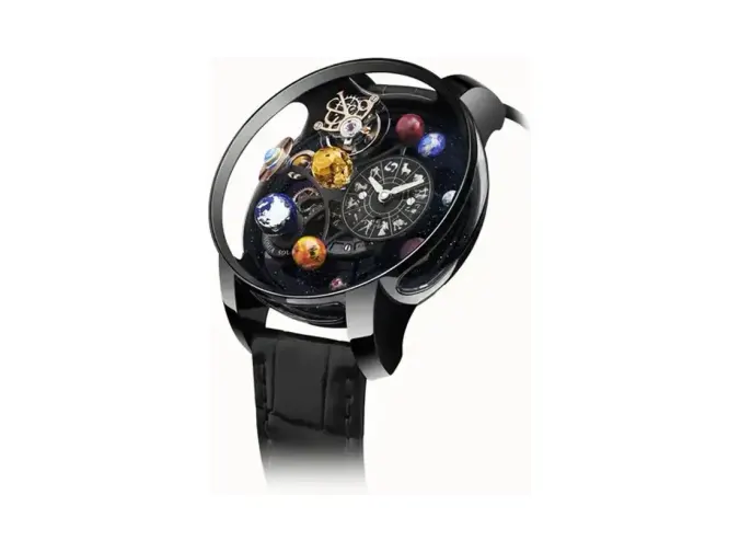 Jacob & Co. Astronomia Solar Zodiac — Full Black DLC Titanium