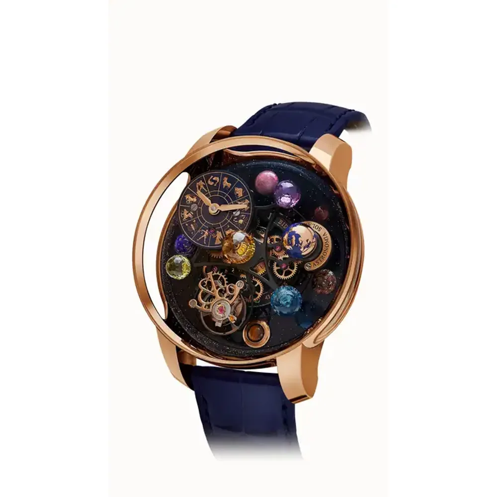 Jacob & Co. Astronomia Solar Zodiac — Rose Gold Planets Zodiac