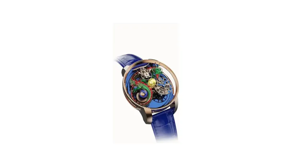 Jacob & Co. Astronomia Dragon — Green Dragon in Rose Gold