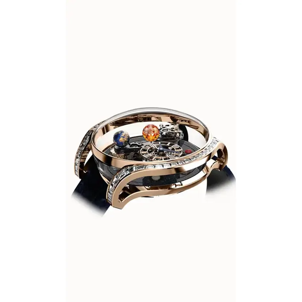 Jacob & Co. Astronomia Solar Constellations — Rose Gold Baguette