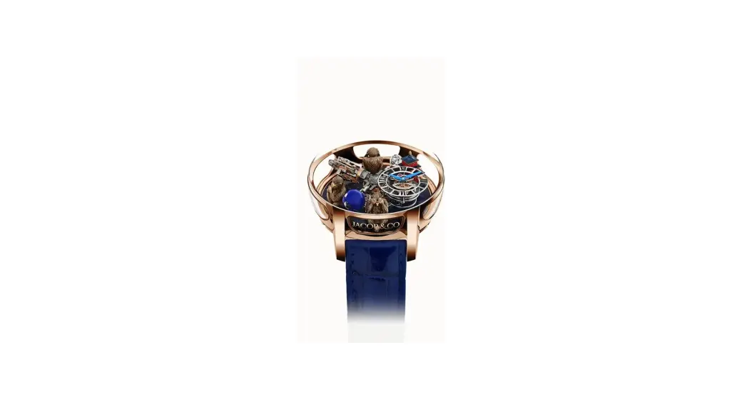Jacob & Co. Astronomia Art — Three Wise Monkeys + Temple (Rose Gold)