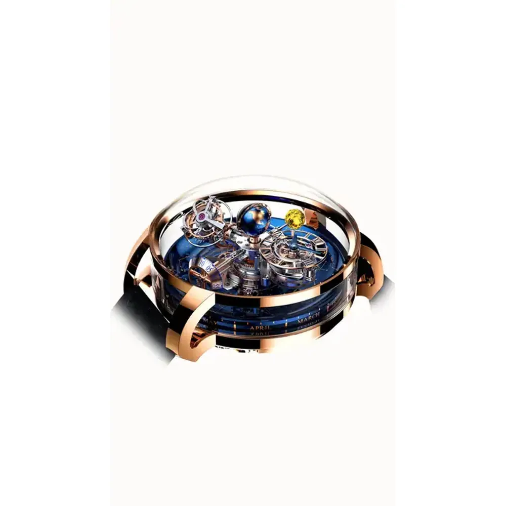 Jacob & Co. Astronomia Sky — Rose Gold, Yellow Moon
