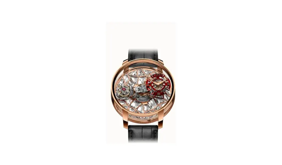 Jacob & Co. Astronomia Four-Axis Tourbillon — Rose Gold (Clear)