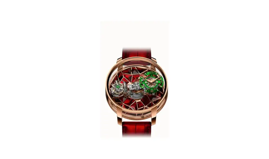 Jacob & Co. Astronomia Four-Axis Tourbillon — Rose Gold (Red)