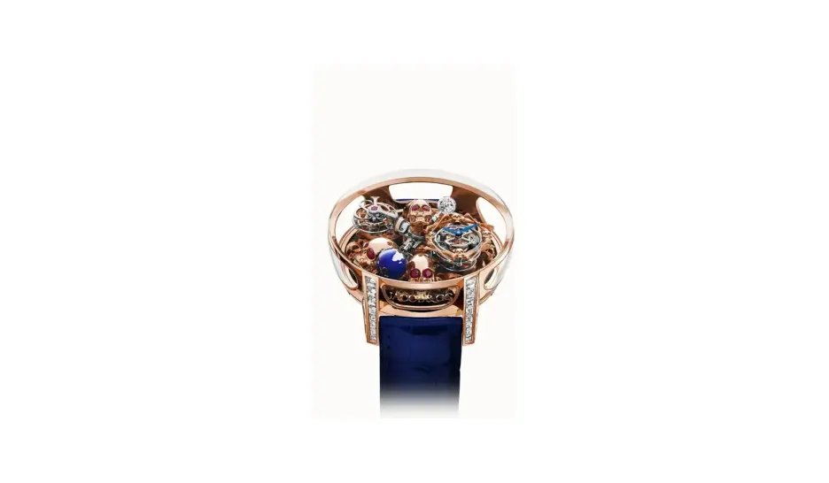 Jacob & Co. Astronomia Art — 4 Skulls (Rose Gold, Baguette)