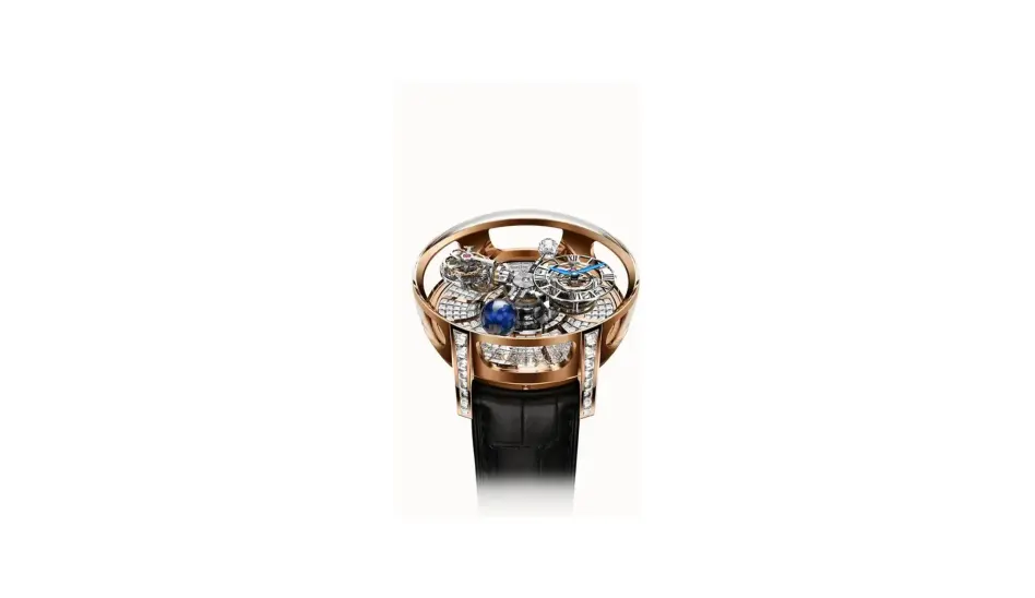 Jacob & Co. Astronomia Tourbillon Baguette — Rose Gold, Baguette 5 Minutes