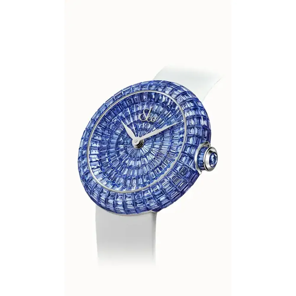 Jacob & Co. Brilliant Baguette — Icy Blue Sapphires