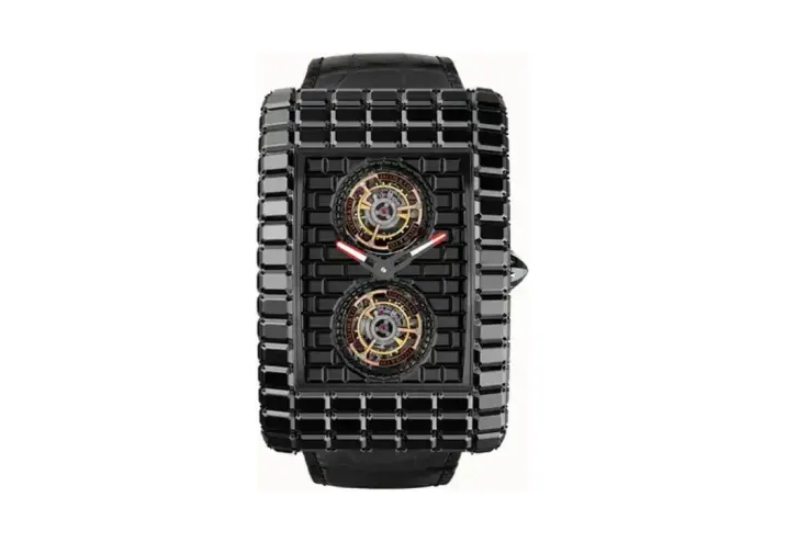 Jacob & Co. Billionaire Tourbillon Angel Cut — Black Treated Diamond