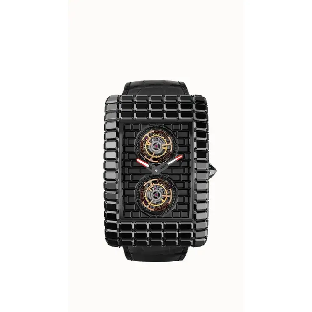 Jacob & Co. Billionaire Tourbillon Angel Cut — Black Treated Diamond