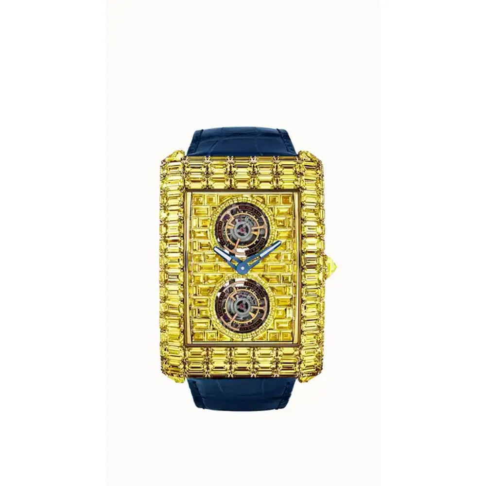 Jacob & Co. Billionaire Tourbillon Angel Cut — Yellow Diamond