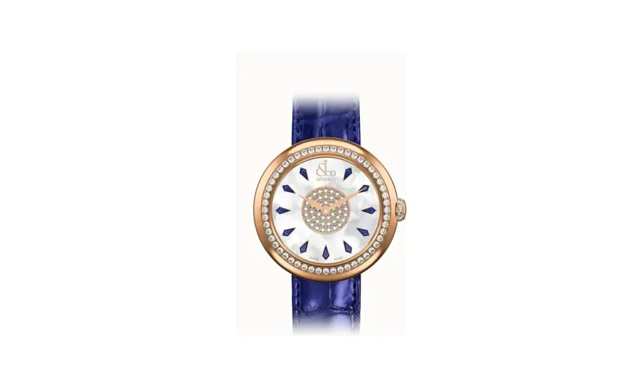 Jacob & Co. Brilliant — Blue Sapphires in Rose Gold, 18k Rose Gold