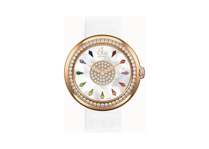 Jacob & Co. Brilliant — Multicolored Sapphires in Rose Gold, 18k Rose Gold