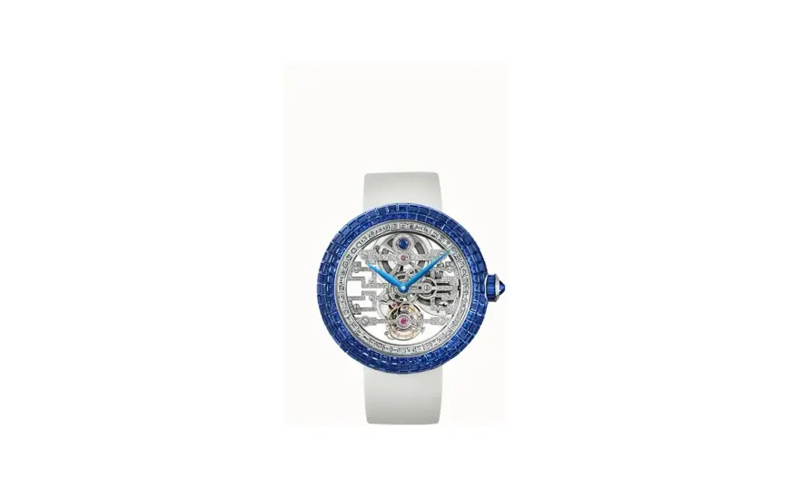 Jacob & Co. Brilliant Tourbillon Art Deco — Blue Sapphire