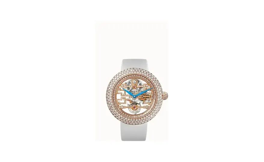 Jacob & Co. Brilliant Tourbillon Art Deco — Full Diamond Pave