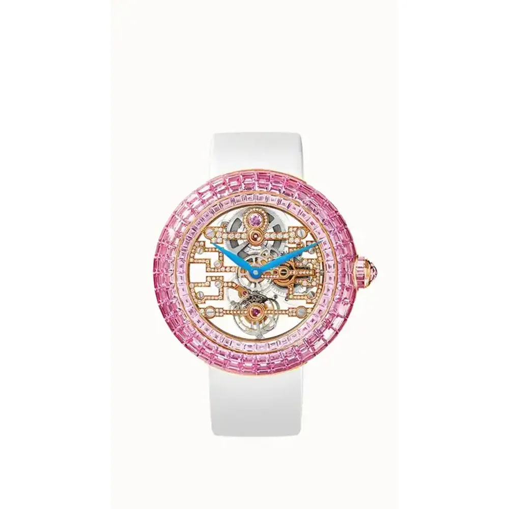 Jacob & Co. Brilliant Tourbillon Art Deco — Pink Sapphire