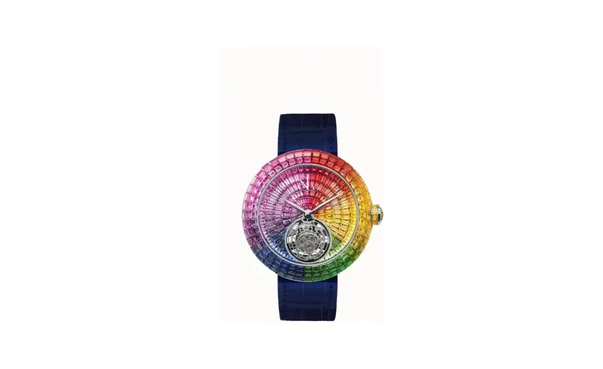 Jacob & Co. Brilliant Flying Tourbillon — Rainbow (White Gold)