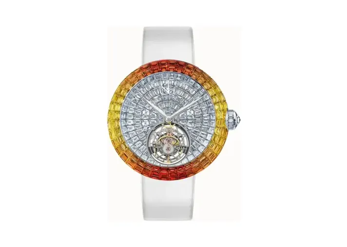 Jacob & Co. Brilliant Flying Tourbillon — Orange Degrade (White Gold)