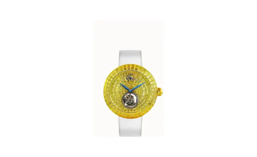 Jacob & Co. Brilliant Flying Tourbillon — Yellow Sapphires (Rose Gold)