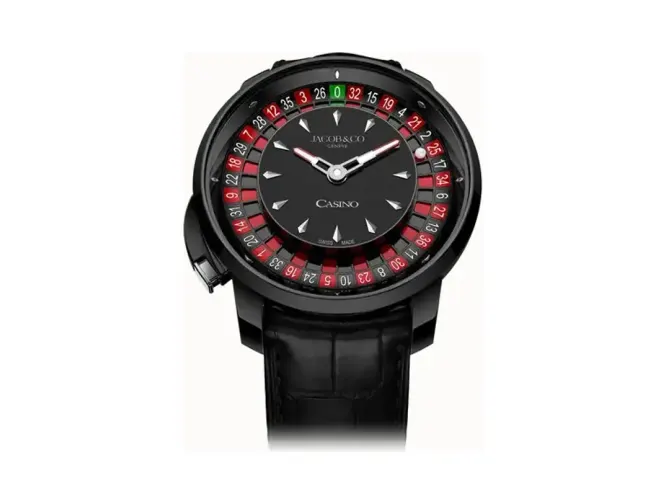 Jacob & Co. Casino Tourbillon — Black DLC Titanium