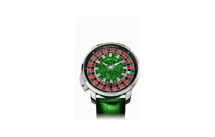 Jacob & Co. Casino Tourbillon — Tsavorite Baguette