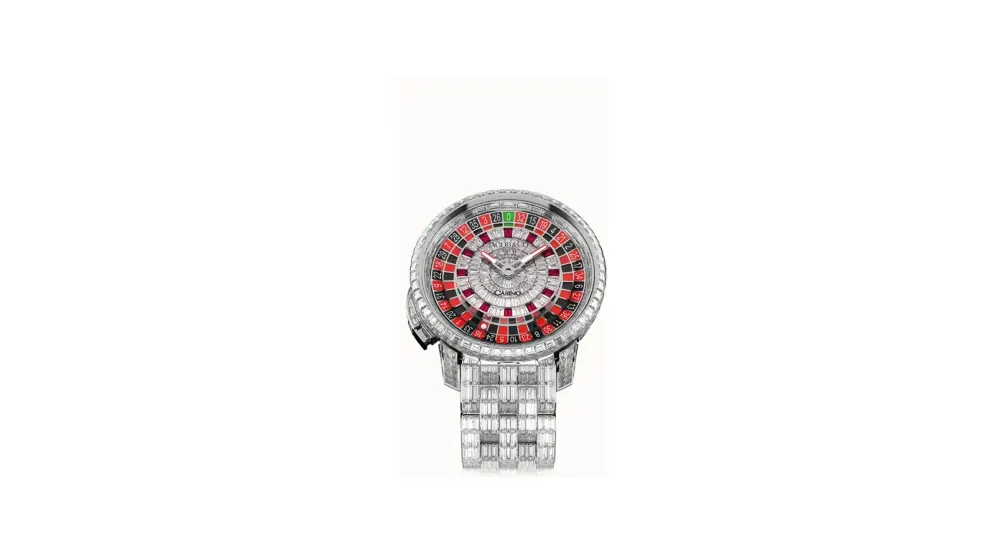 Jacob & Co. Casino Tourbillon — White Gold Bracelet