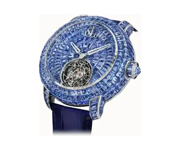 Jacob & Co. Caviar Tourbillon — Icy-Blue Sapphires