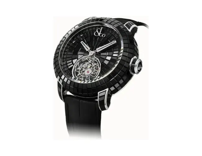 Jacob & Co. Caviar Tourbillon — Black Spinels