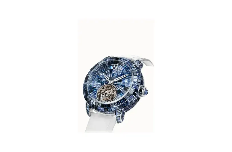Jacob & Co. Caviar Tourbillon — Camo Blue