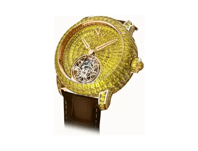 Jacob & Co. Caviar Tourbillon — Yellow Sapphires II