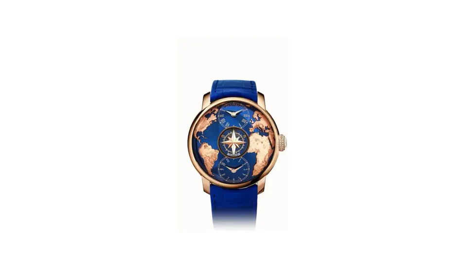 Jacob & Co. The World is Yours Dual Time Zone Tourbillon — Rose Gold