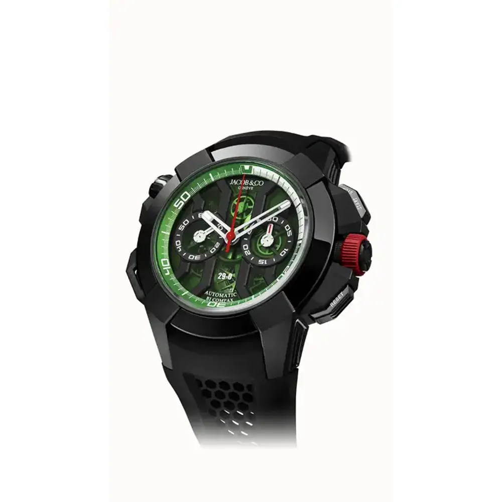 Jacob & Co. Epic X Khabib Collection — Epic X Chrono Khabib in Black Titanium