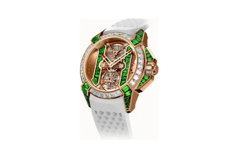 Jacob & Co. Epic X Tourbillon Baguette — Tsavorites