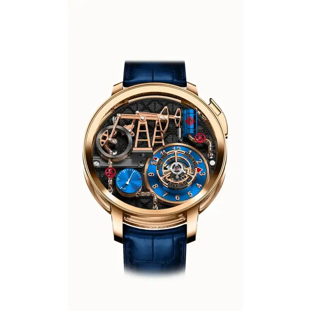 Jacob & Co. Oil Pump 43MM — Blue