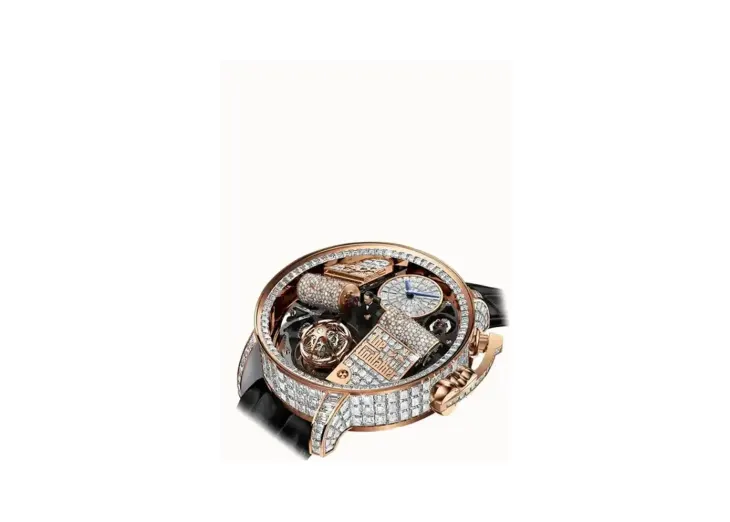 Jacob & Co. Opera Godfather Baguette — Rose Gold Baguette