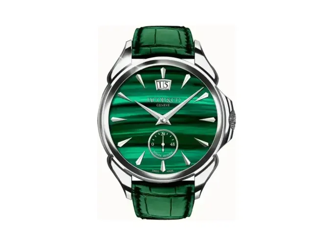 Jacob & Co. Palatial Classic — Stainless Steel (Malachite)