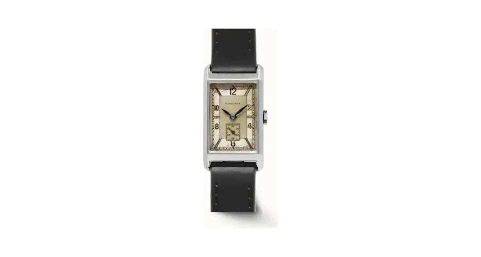 Longines Heritage & Archive Rectangular-Shaped Art-Deco Watch (1936)