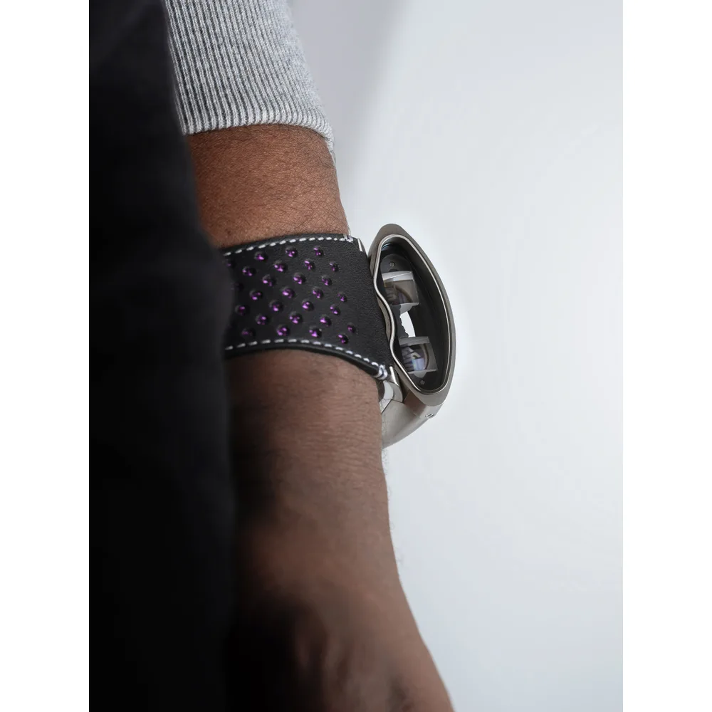 MB&F Legacy Machines HMX Black Badger Purple Reign