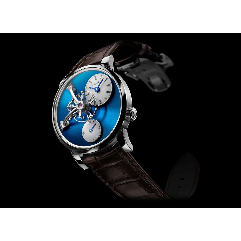 MB&F Legacy Machines LM101 STEEL BLUE