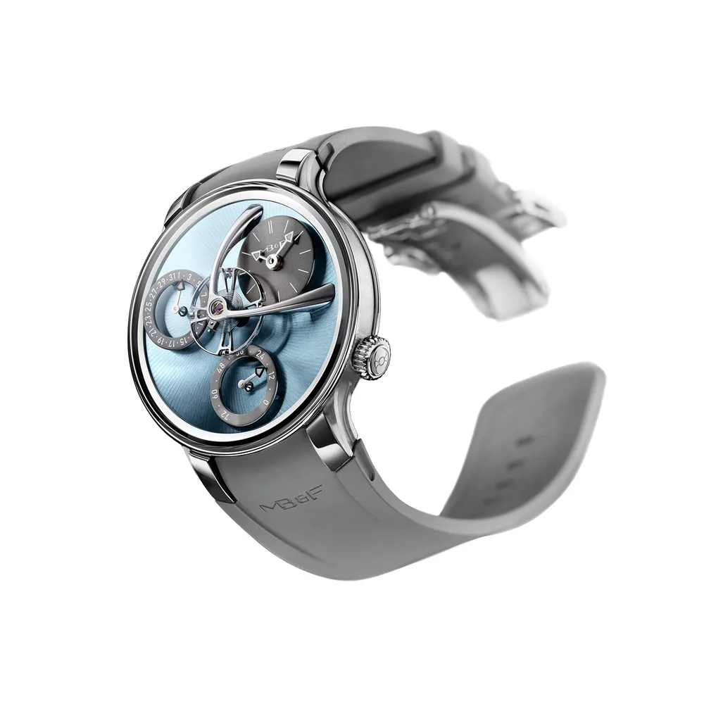 MB&F Legacy Machines LM SPLIT ESCAPEMENT EVO TITANIUM