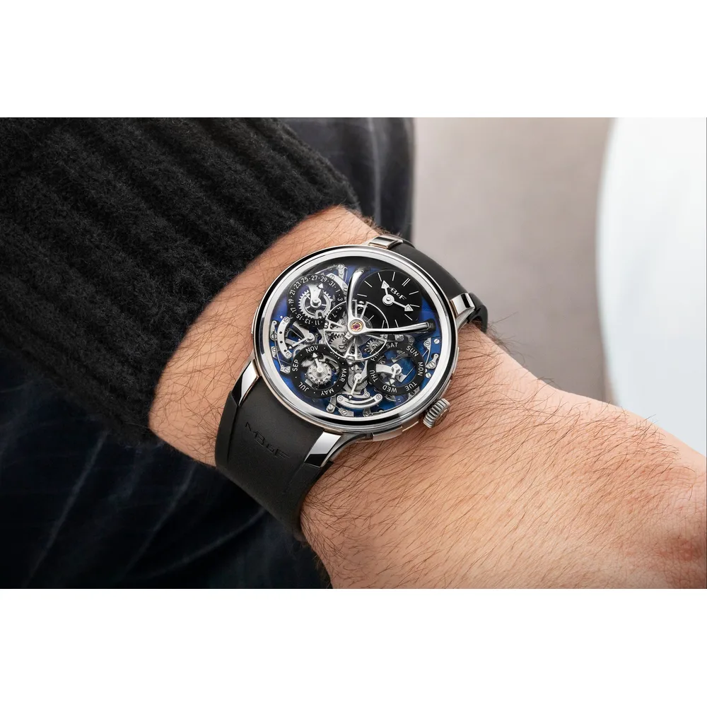 MB&F Legacy Machines LM Perpetual EVO Zr Blue