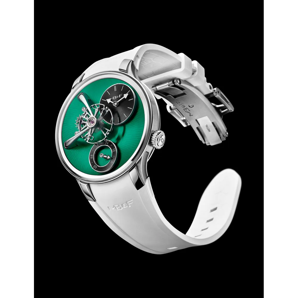 MB&F Legacy Machines LM101 EVO Ti Green