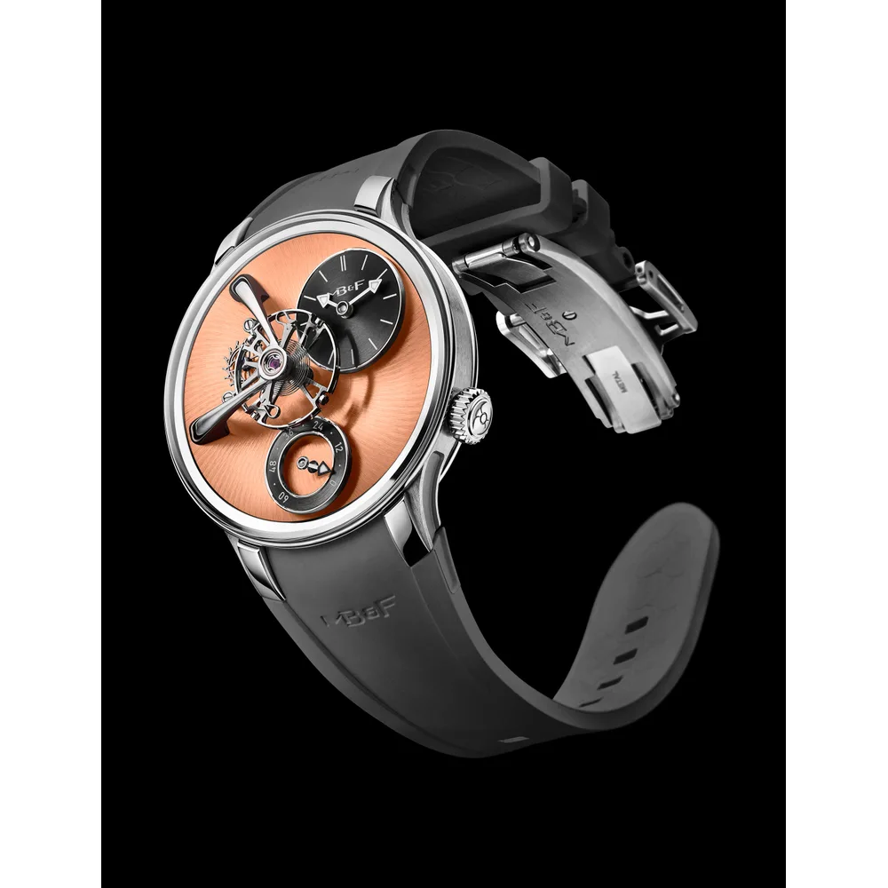 MB&F Legacy Machines LM101 EVO Ti Salmon