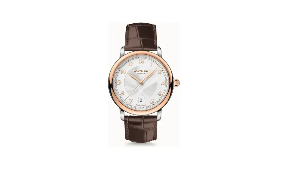 Montblanc Star Legacy Automatic Date 42 mm, Steel, 5N Gold-Capped Steel
