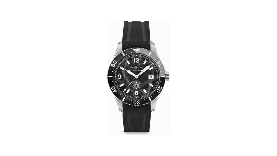 Montblanc Iced Sea Automatic Date, Steel - Ceramic - Black