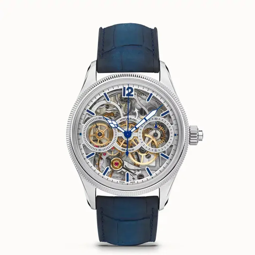 Montblanc 1858 The Unveiled Secret Minerva Monopusher Chronograph Limited Edition - 58 pieces
