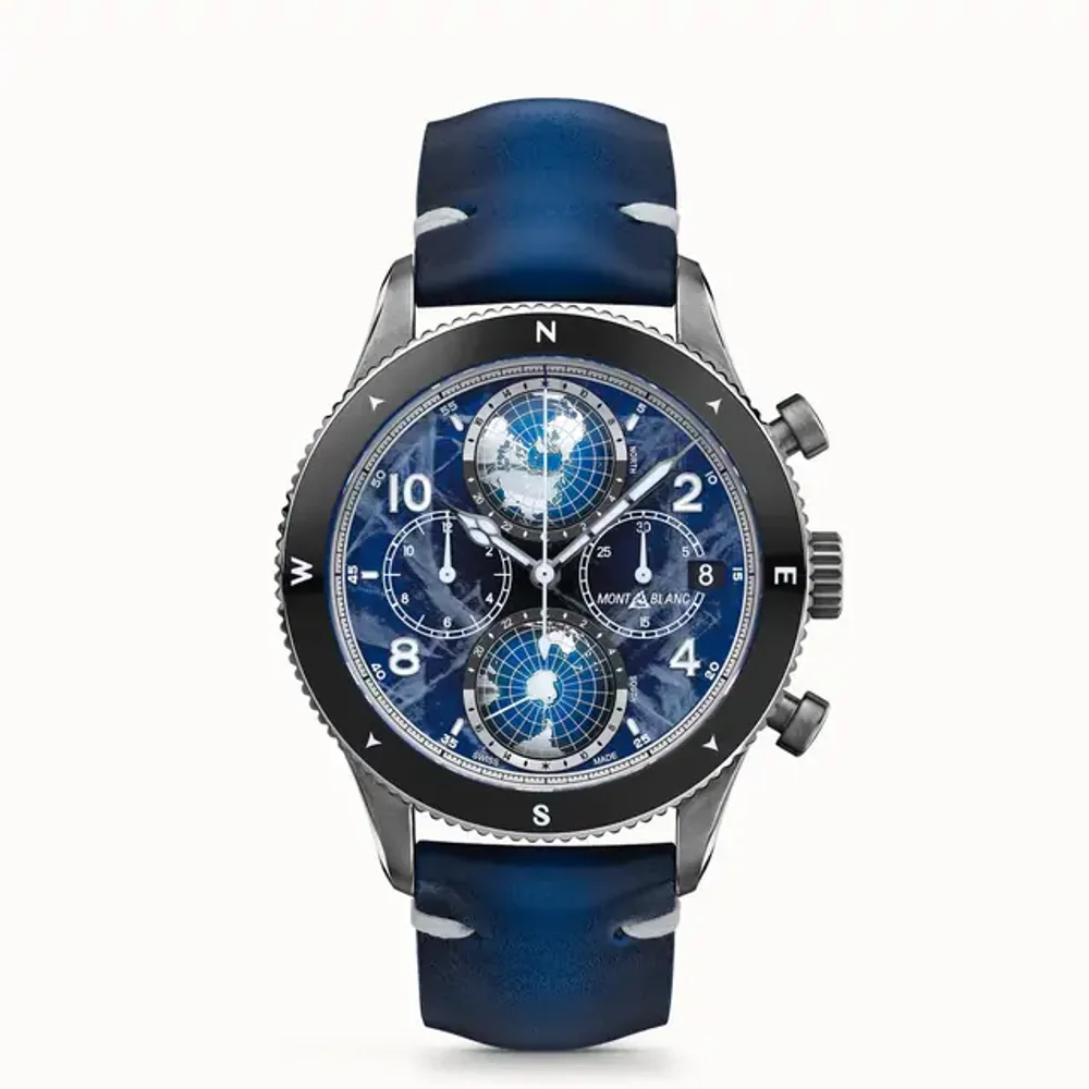 Montblanc 1858 Geosphere Chronograph 0 Oxygen Limited Edition - 290 pieces