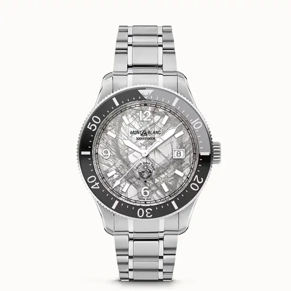 Montblanc Iced Sea Automatic Date, Steel - Ceramic - Gray
