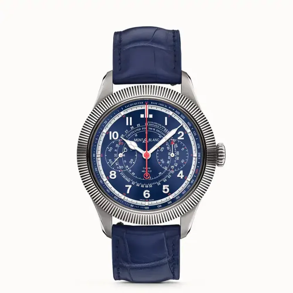 Montblanc 1858 The Unveiled Timekeeper Minerva Limited Edition - 100 pieces, 100 pieces - STEEL, Grey Gold