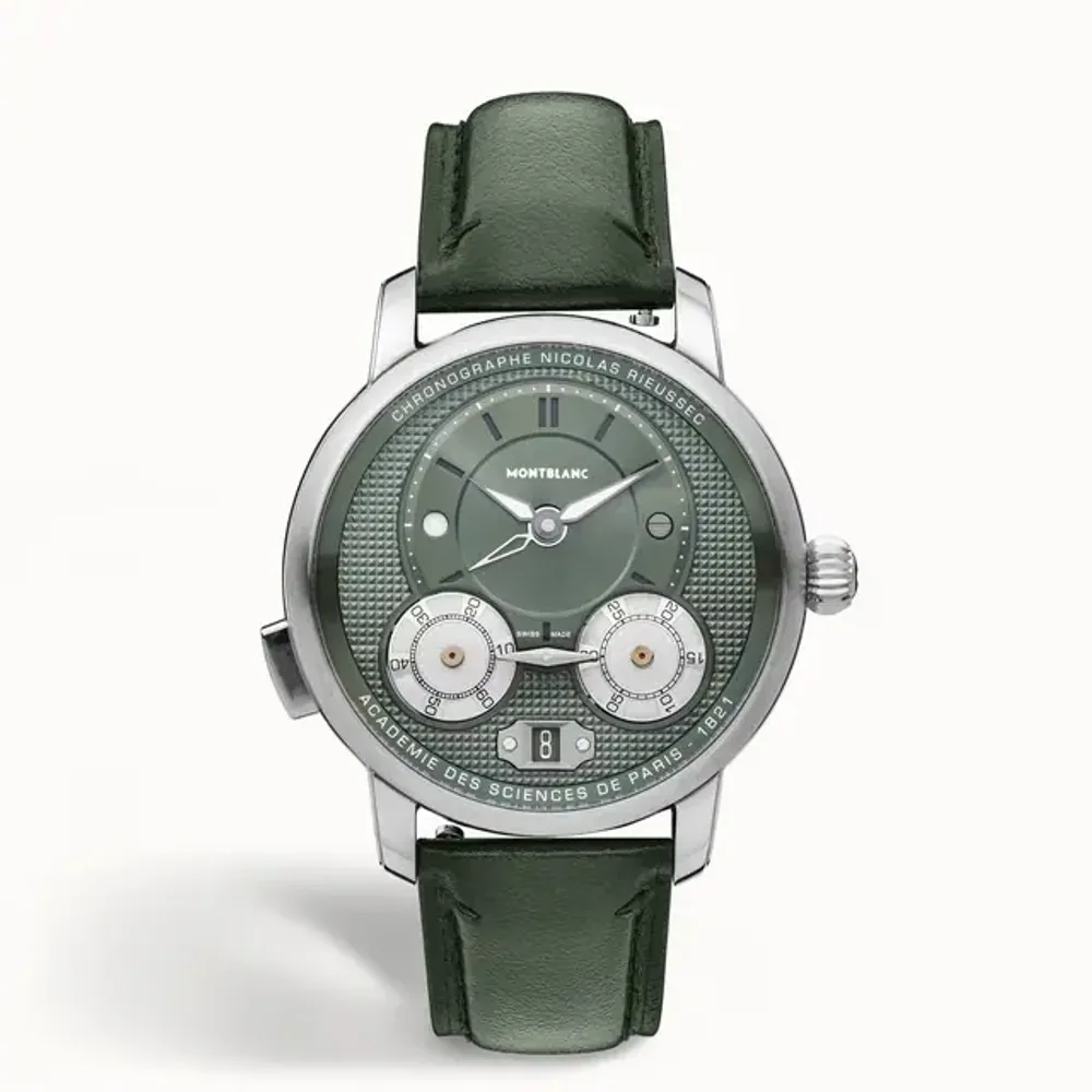 Montblanc Star Legacy Nicolas Rieussec Chronograph 43 mm, Steel - Green