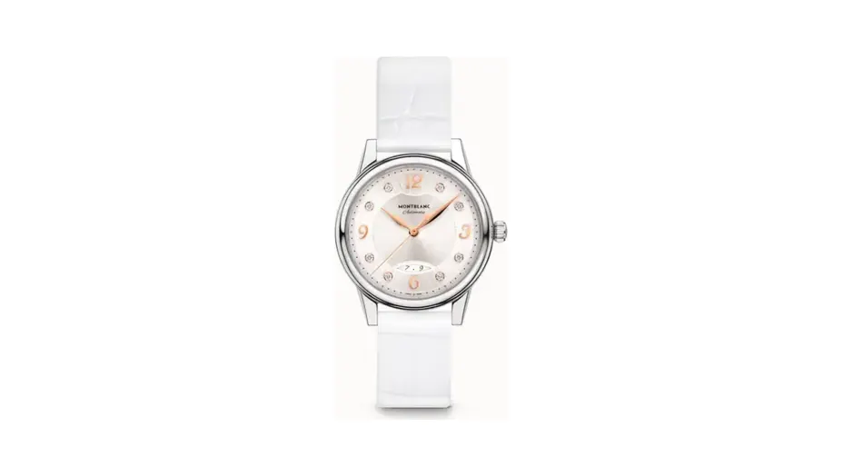 Montblanc Bohème Automatic Date 30 mm, Steel - White